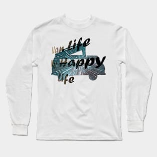 Van Life - My Happy Life Long Sleeve T-Shirt